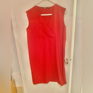Uniqlo Red Maxi Sleeveless Dress NWOT